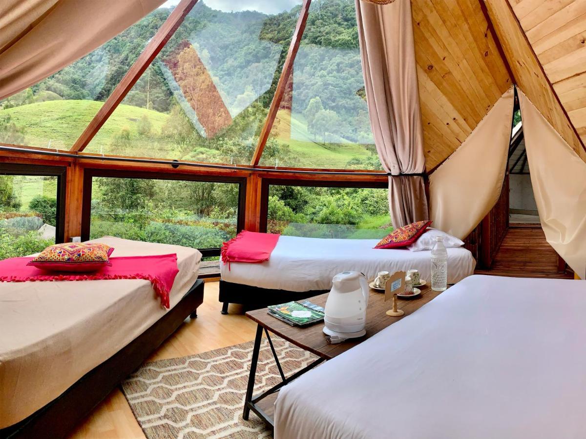 Glamping Lumbre Villa Salento Eksteriør bilde