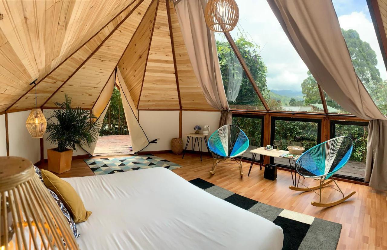 Glamping Lumbre Villa Salento Eksteriør bilde